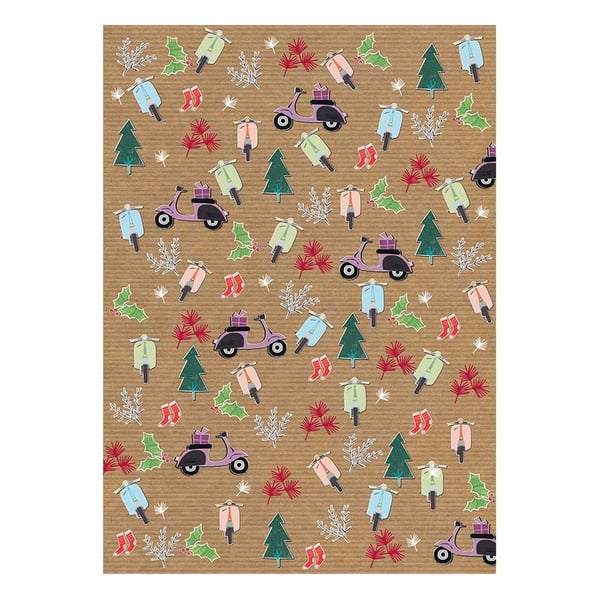 Geschenkpapier SIP mit Motiv Xmas 