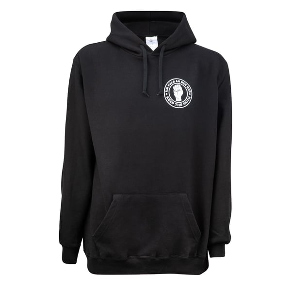 Kapuzen-Sweatshirt/Hoodie UM HALB AN DER BAR Größe: XXL Unisex