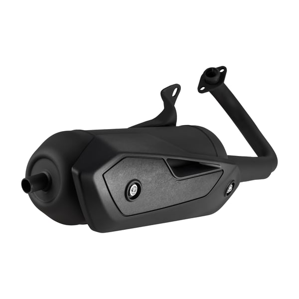 Rennauspuff TECNIGAS SilentPro Black Edition für Vespa ET2/LX/LXV/S/Primavera 50ccm 2T AC