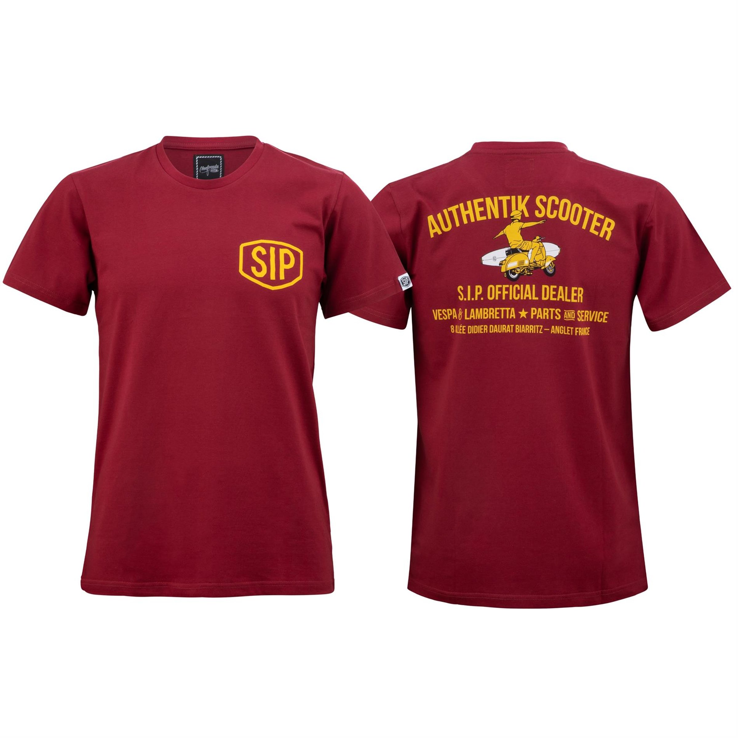 T-Shirt SIP Destination Autentik Scooter / France Größe: S für Männer