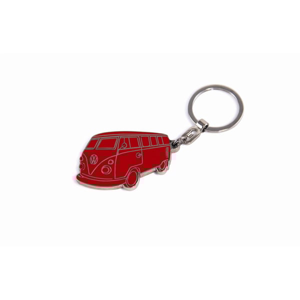 Schlüsselanhänger VW Collection mit Motiv VW Bulli 'Silhouette' 