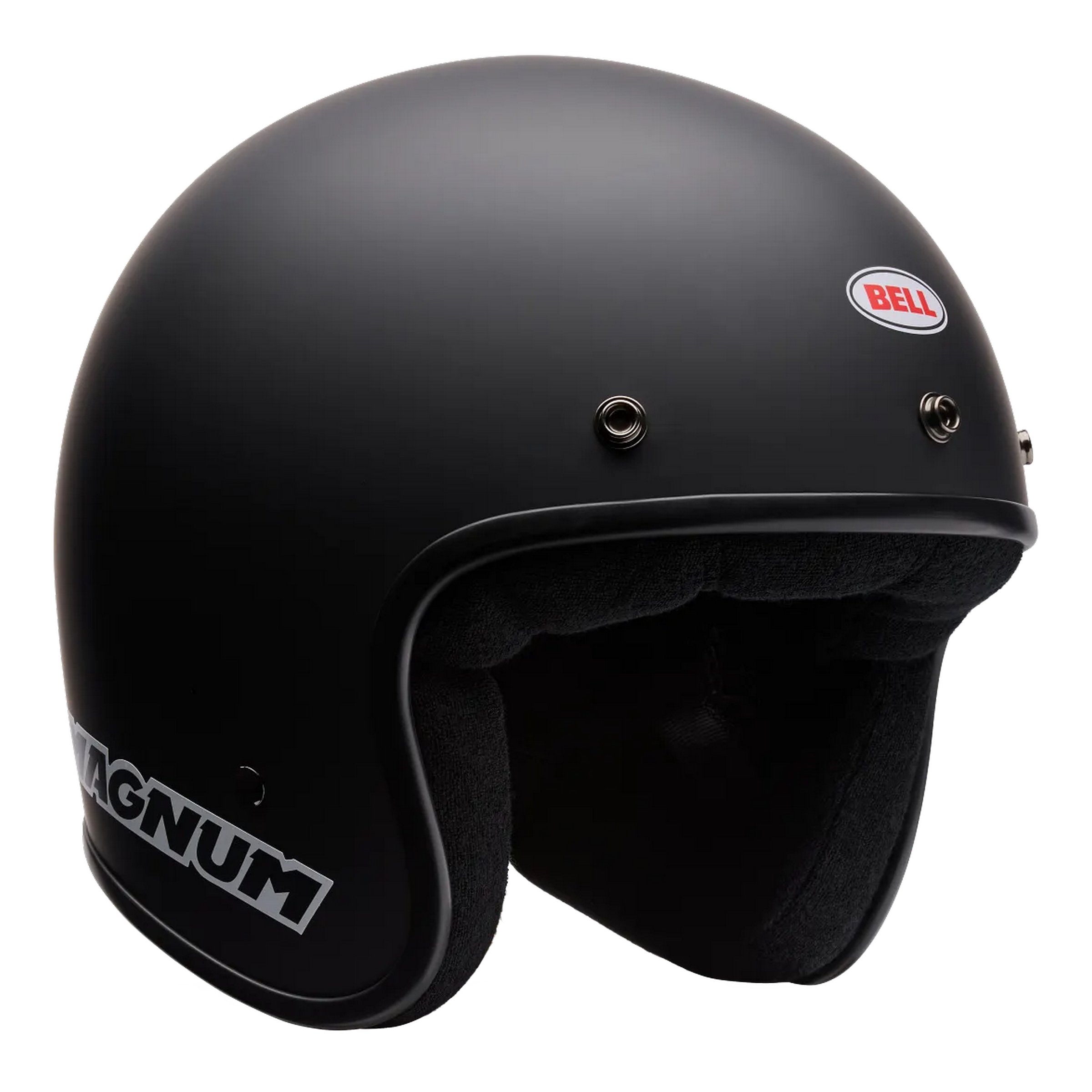 Helm BELL Magnum Solid, schwarz matt, Gr. M, 57-58cm Jethelm