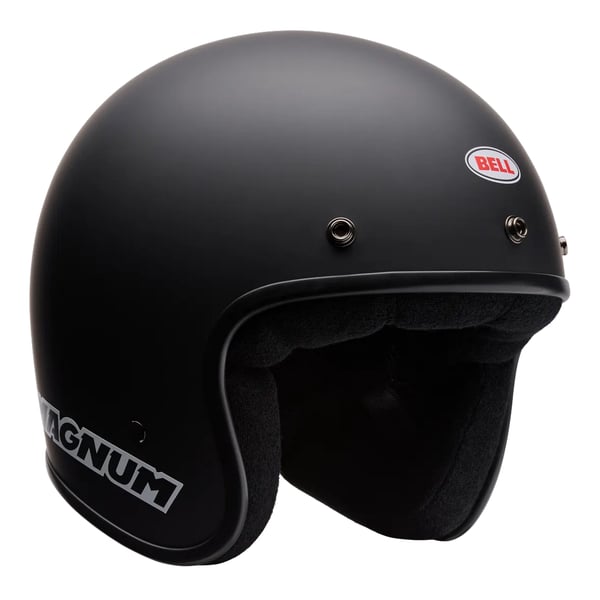 Helm BELL Magnum Solid, schwarz matt, Gr. S, 55-56cm Jethelm