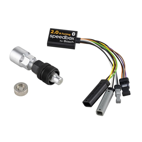 Tuningmodul Set E-Bike SPEEDBOX 2.0 B.TUNING mit Kurbelabzieher für E-Bikes/Pedelecs mit Motor BOSCH Active/ Plus / Performance/ CX, -> `19, Gen2/Gen3