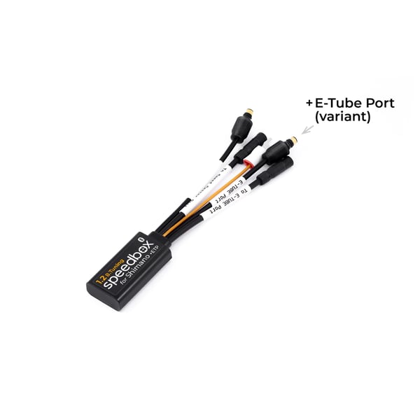 Tuningmodul E-Bike SPEEDBOX 1.2 B.TUNING kompatibel mit SPEEDBOX App für E-Bikes/Pedelecs mit Motor SHIMANO Steps E5000/E5001/E6002/E6100/E7000/E8000, ohne DI2 mit E-TUBE