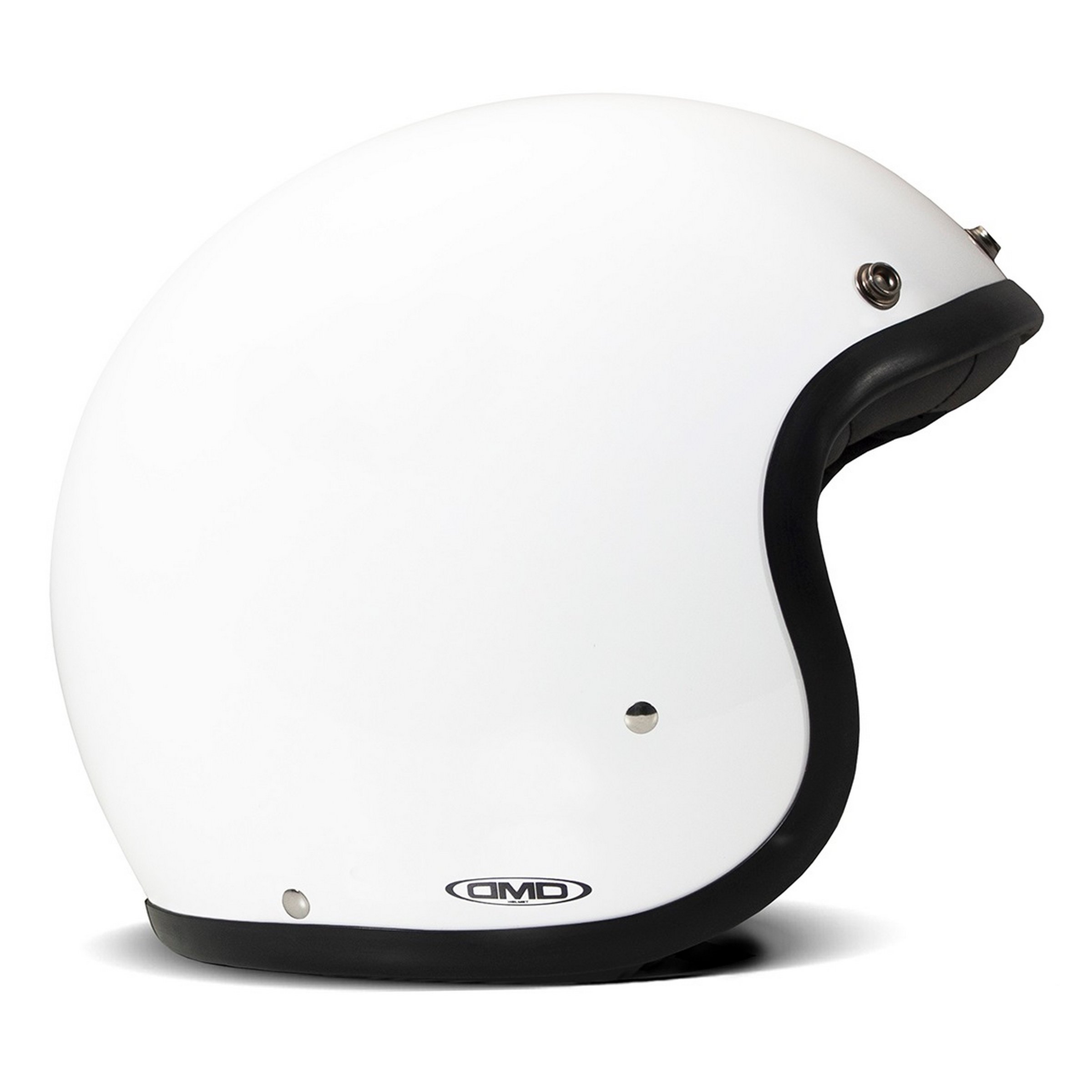 Helm DMD RETRO, weiß glänzend, Gr. M, 56-57cm Jethelm