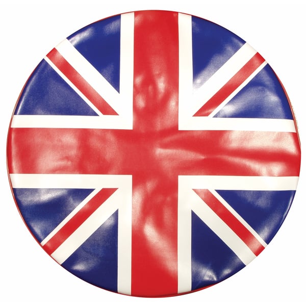 Reserveradabdeckung 'Union Jack' für 10' Reifen 