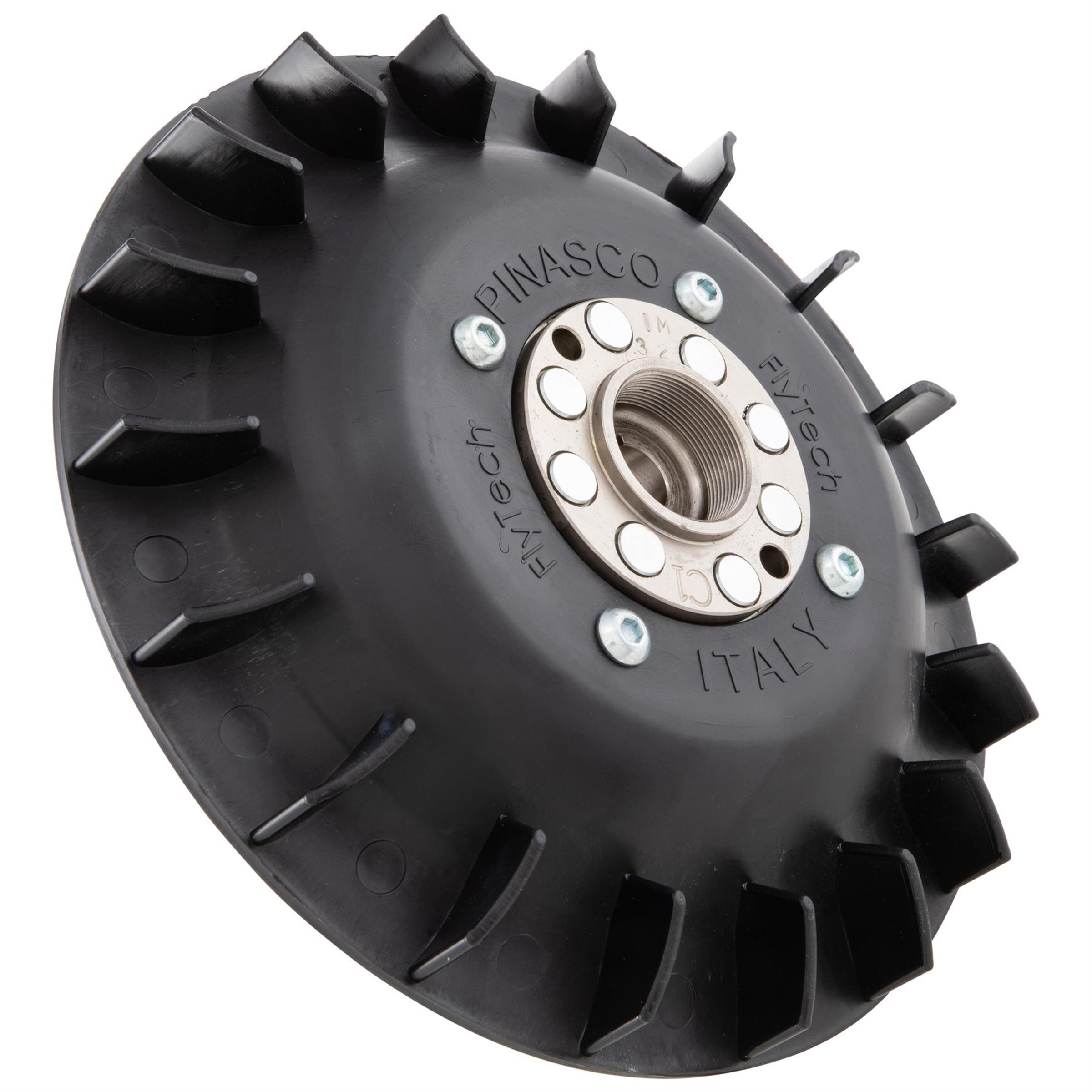 Lüfterrad PINASCO FLYTECH für PINASCO 'Flytech' Zündung, 25066832 für Vespa 125 GTR 2°/TS 2°/150 Sprint V 2°/Super 2°/200 Rally 2°/PX80-200/PE/Lusso/Cosa für Vespa 125 GTR 2°/TS 2°/150 Sprint V 2°/Super 2°/200 Rally 2°/PX80-200/PE/Lusso/Cosa