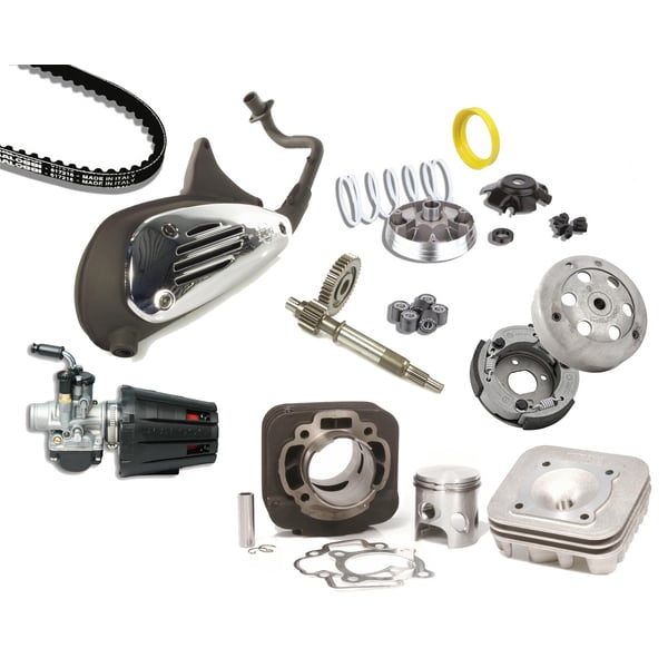 Tuningkit 'Sport Plus/High End' für Vespa ET2 '98-/LX/LXV/S 50ccm 2T AC
