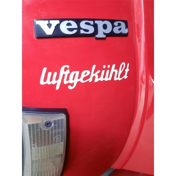 Aufkleber mit Motiv 'luftgekühlt' 