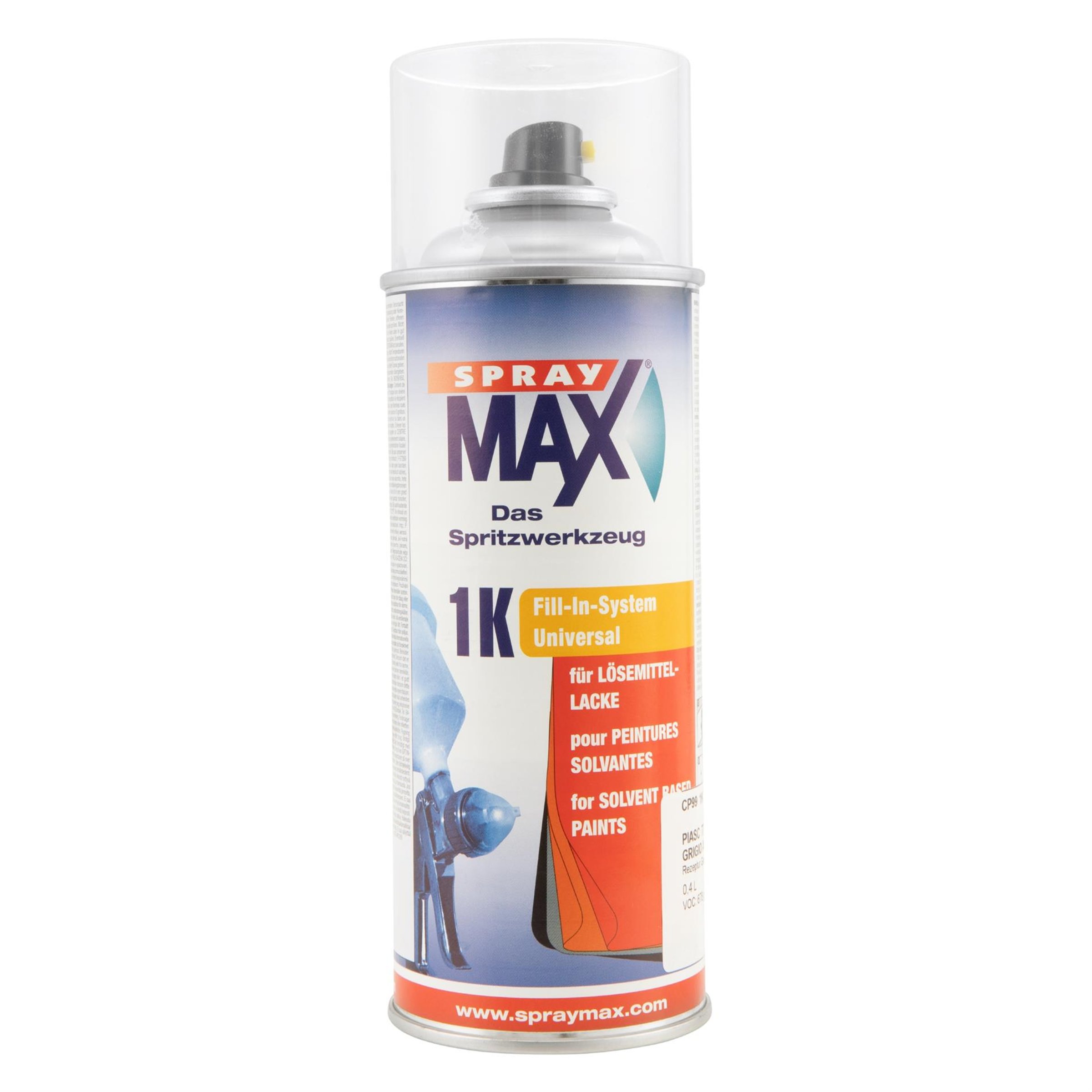 Lack 1K Spraydose grau, Materia 715/C  