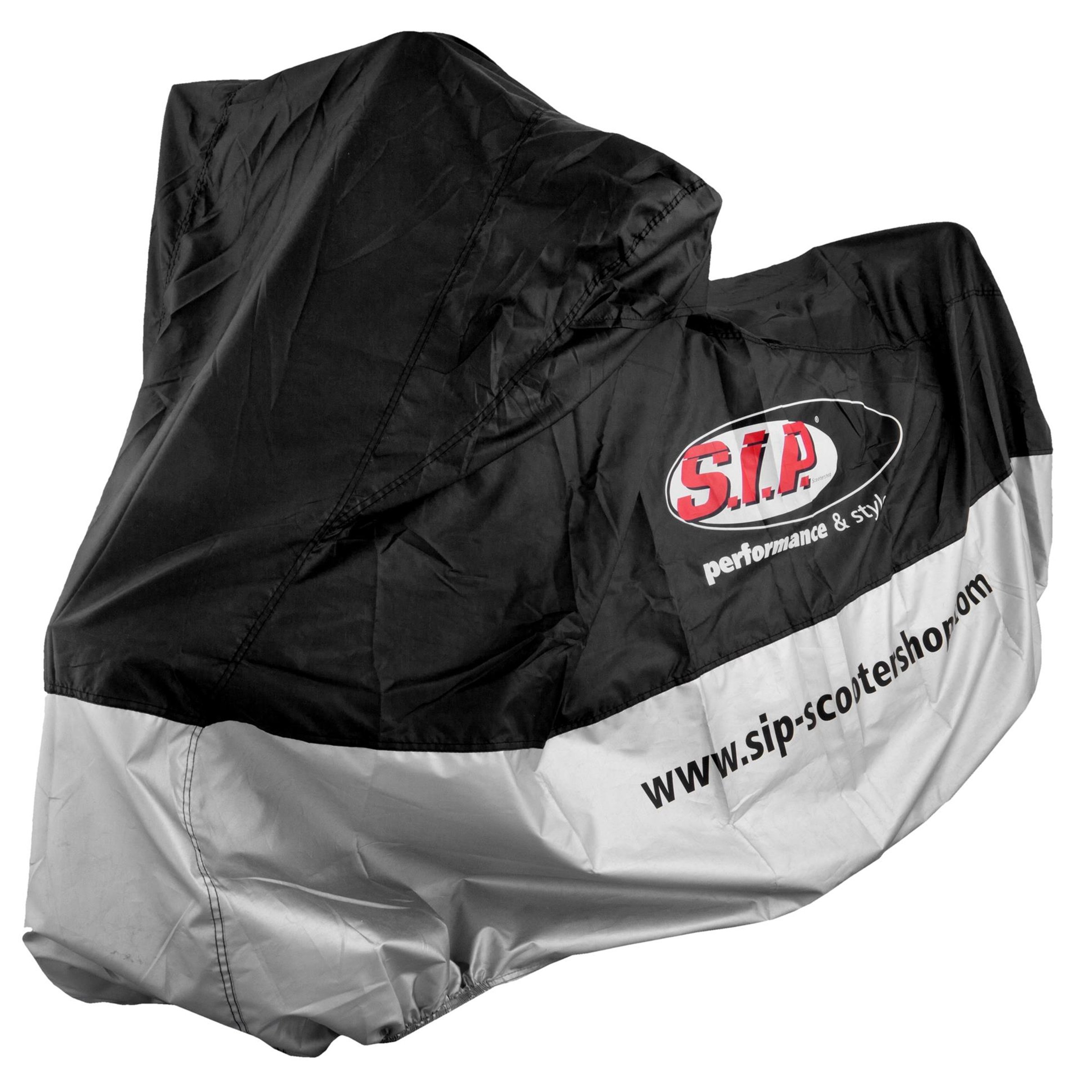 Faltgarage SIP Outdoor 'Scooter' mit Motiv SIP 'performance & style' schwarz/silber 