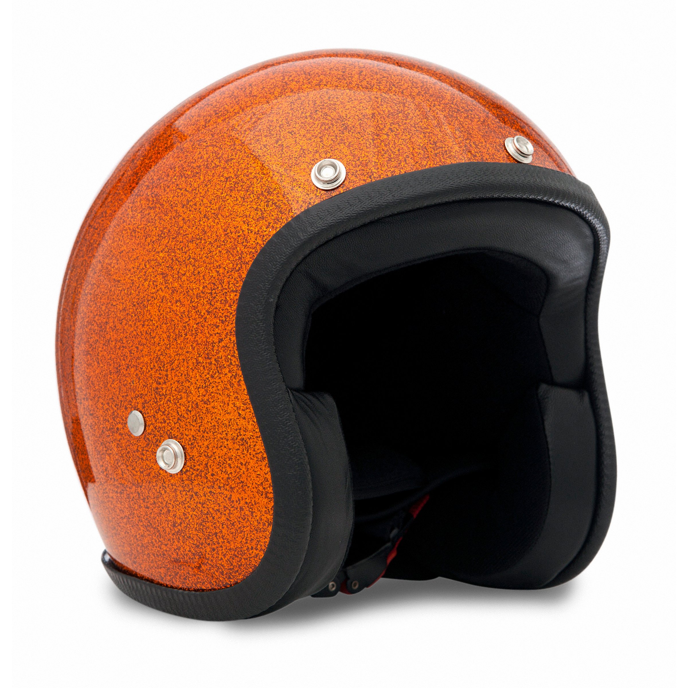 Helm 70'S METAL FLAKES, orange, Gr. XXL, 63-64 Jethelm