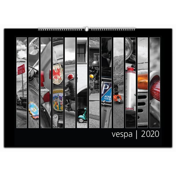 Kalender VESPA 2020 Colourkey Limited Edition 