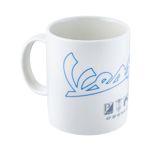 Tasse PIAGGIO 'Vespa' weiß 