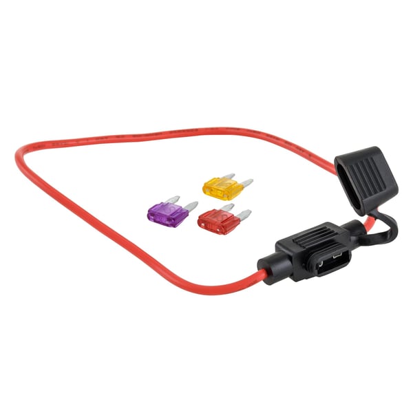 Sicherungshalter Kit Mini Blade, 12-24V DC, in-line 