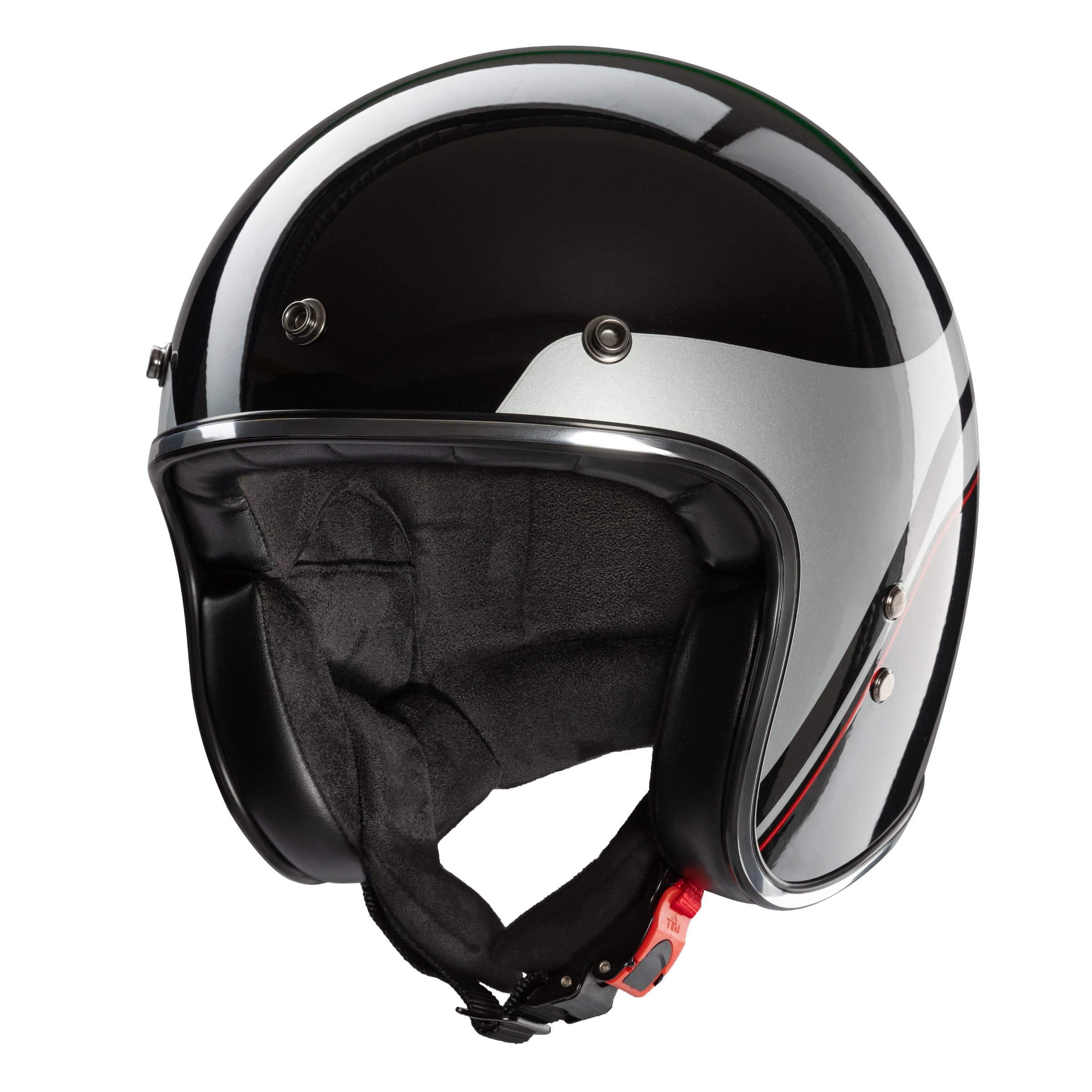 Helm REDBIKE RB 804 EVOLUTION, schwarz, Gr. M, 57-58 Jethelm