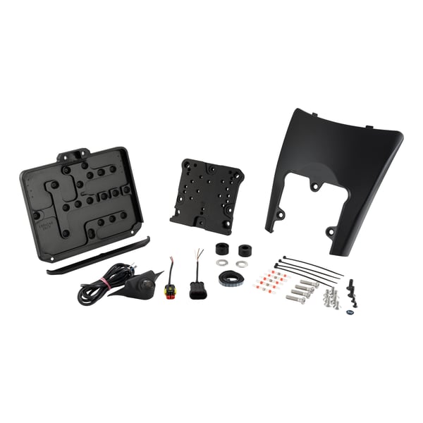 Nummernschildhalter Rücklicht WUNDERKIND für schweizer Kennzeichen 180 x 140 mm, hinten, 107239-A99-F15 für Vespa GTS/GTS Super/GTV 125/300/310ccm (2023-)