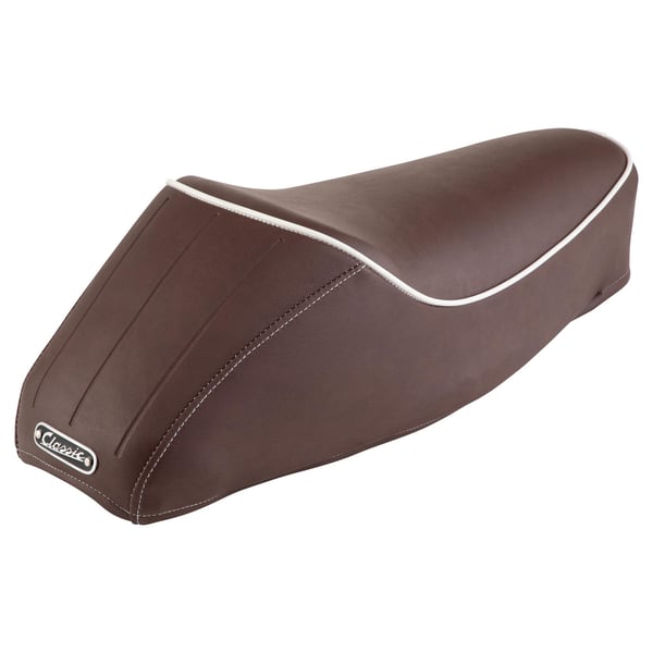 Monositzbank SIP braun Vintage, schokoladenbraun RAL 8017 für Vespa 50-125/PV/ET3