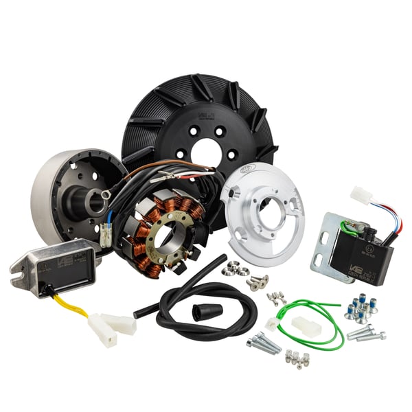 Zündung SIP PERFORMANCE by VAPE Sport 'Black Edition' 12V AC für Vespa 50-125/PV/ET3/PK50-125/S