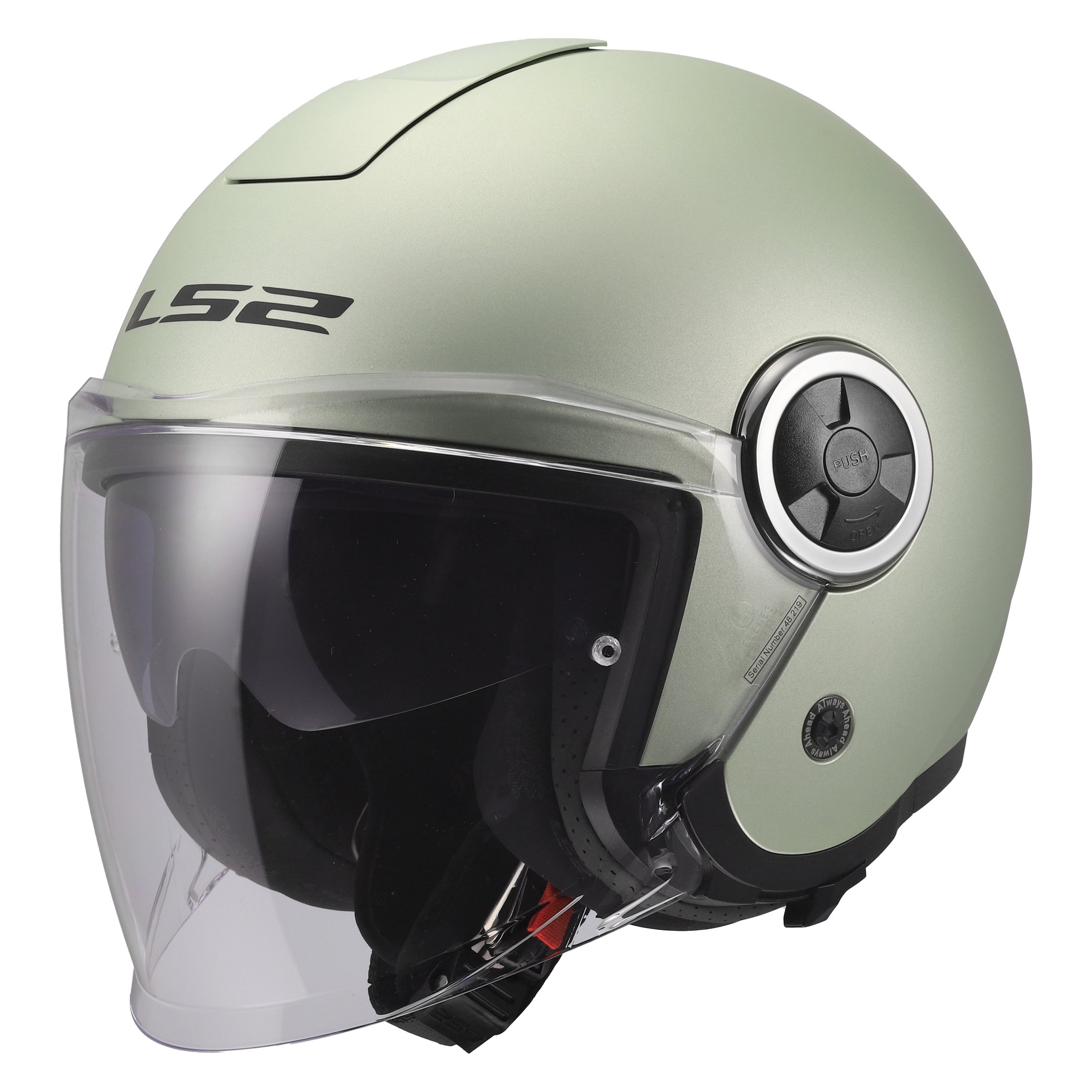 Helm LS2 Classy, hellgrün matt, Gr. M, 55-56cm Jethelm