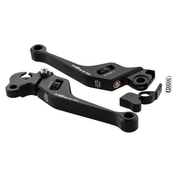 Sporthebel Set MG Biketec, Kupplung/Bremse HBZ HENGTONG, links & rechts für Vespa PX '98/MY/'11