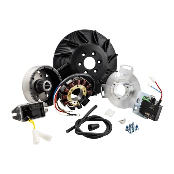 Zündung SIP PERFORMANCE by VAPE Sport 'Black Edition' 12V AC für Vespa 125 VNA/VNB/GT/GTR 1°/Super/TS 1°/150 VBA/VBB/T4/GL/Sprint/V 1°/Super 1°
