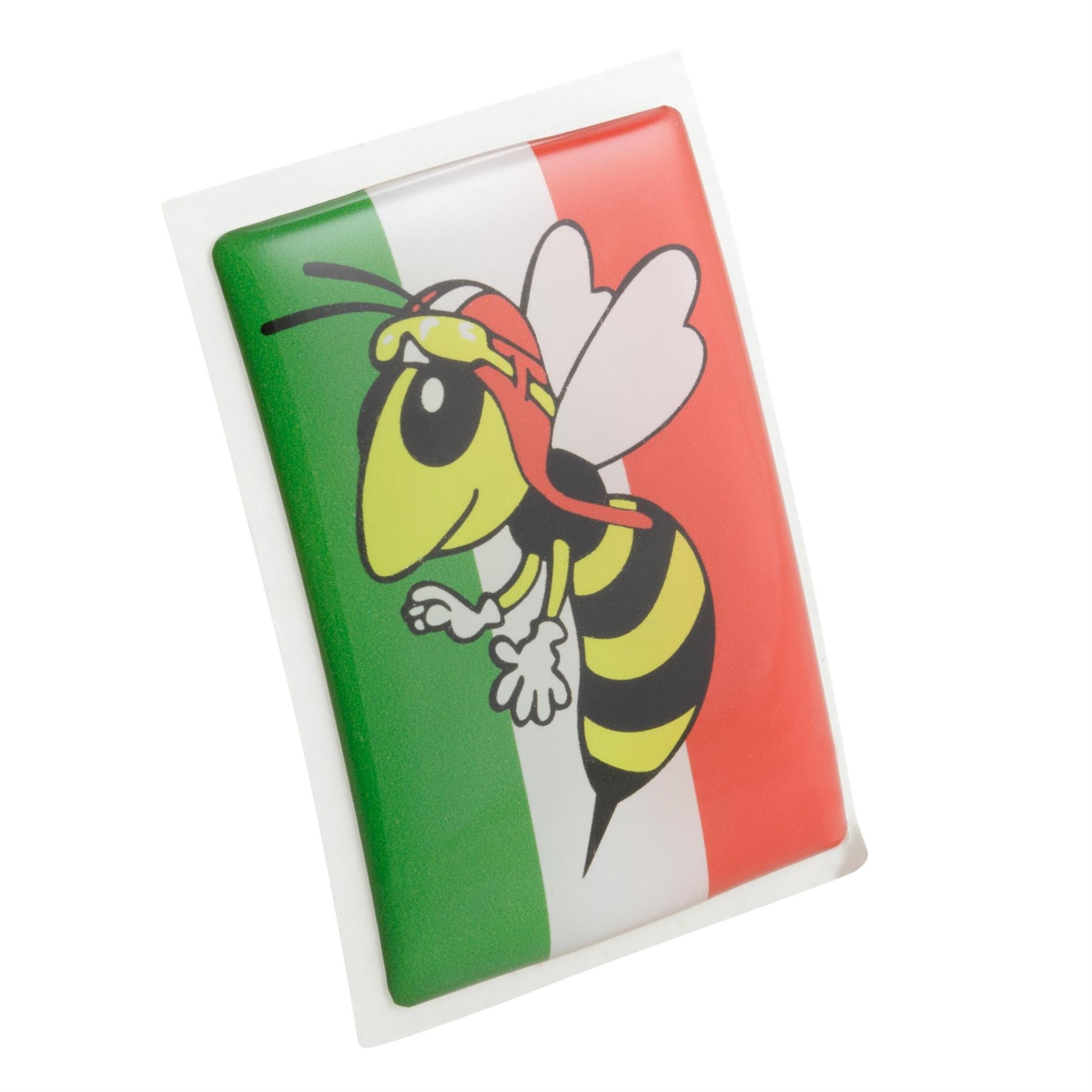 Emblem 'Wespe' 4-Eck Kaskade für Vespa PX125-200 MY/2011 für Vespa LX/LXV/S/Primavera/Sprint/GTS/GTS Super/GTV/GT 60/GT/GT L/946 50-300ccm für Vespa PX125-200 MY/2011 für Vespa LX/LXV/S/Primavera/Sprint/GTS/GTS Super/GTV/GT 60/GT/GT L/946 50-300ccm