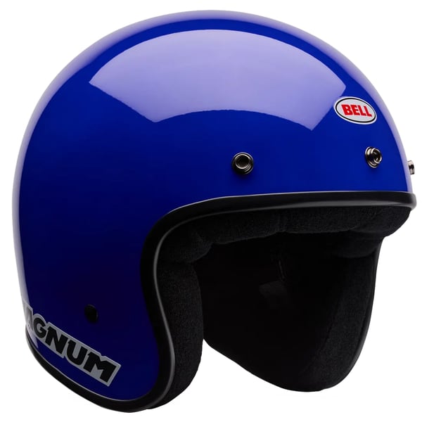 Helm BELL Magnum Solid, blau, Gr. S, 55-56cm Jethelm