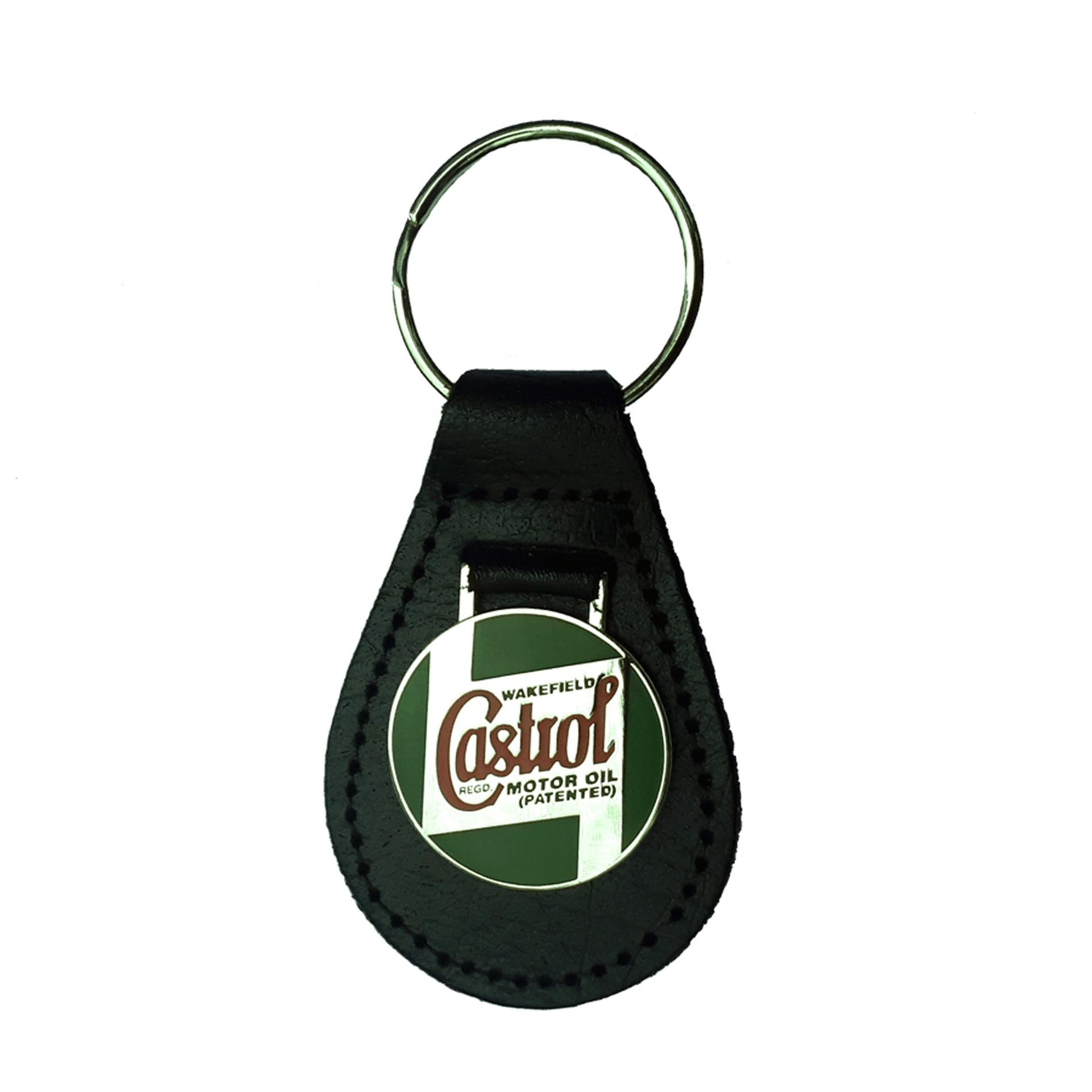 Schlüsselanhänger CASTROL CLASSIC grün/weiß/rot 