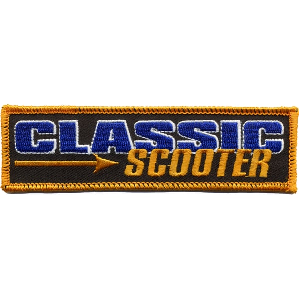 Aufnäher mit Motiv 'Classic Scooter' 