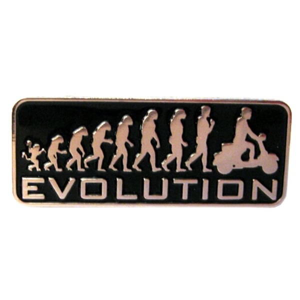 Pin mit Motiv 'Evolution' 