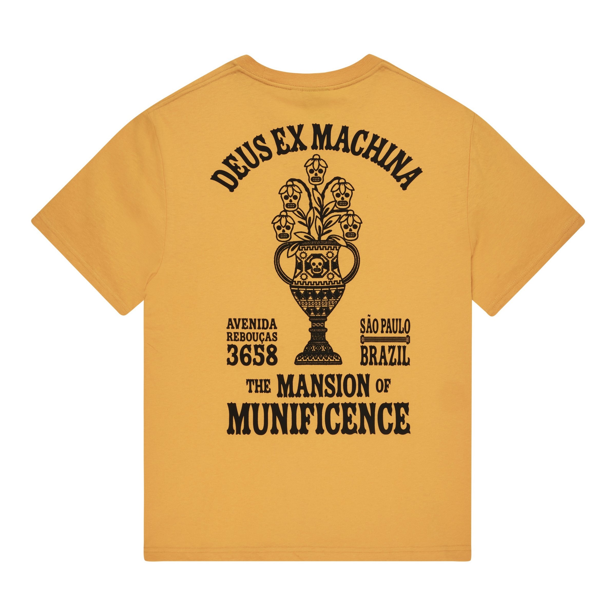 T-Shirt DEUS Sao Paulo Ceramic Tee Größe: L für Männer