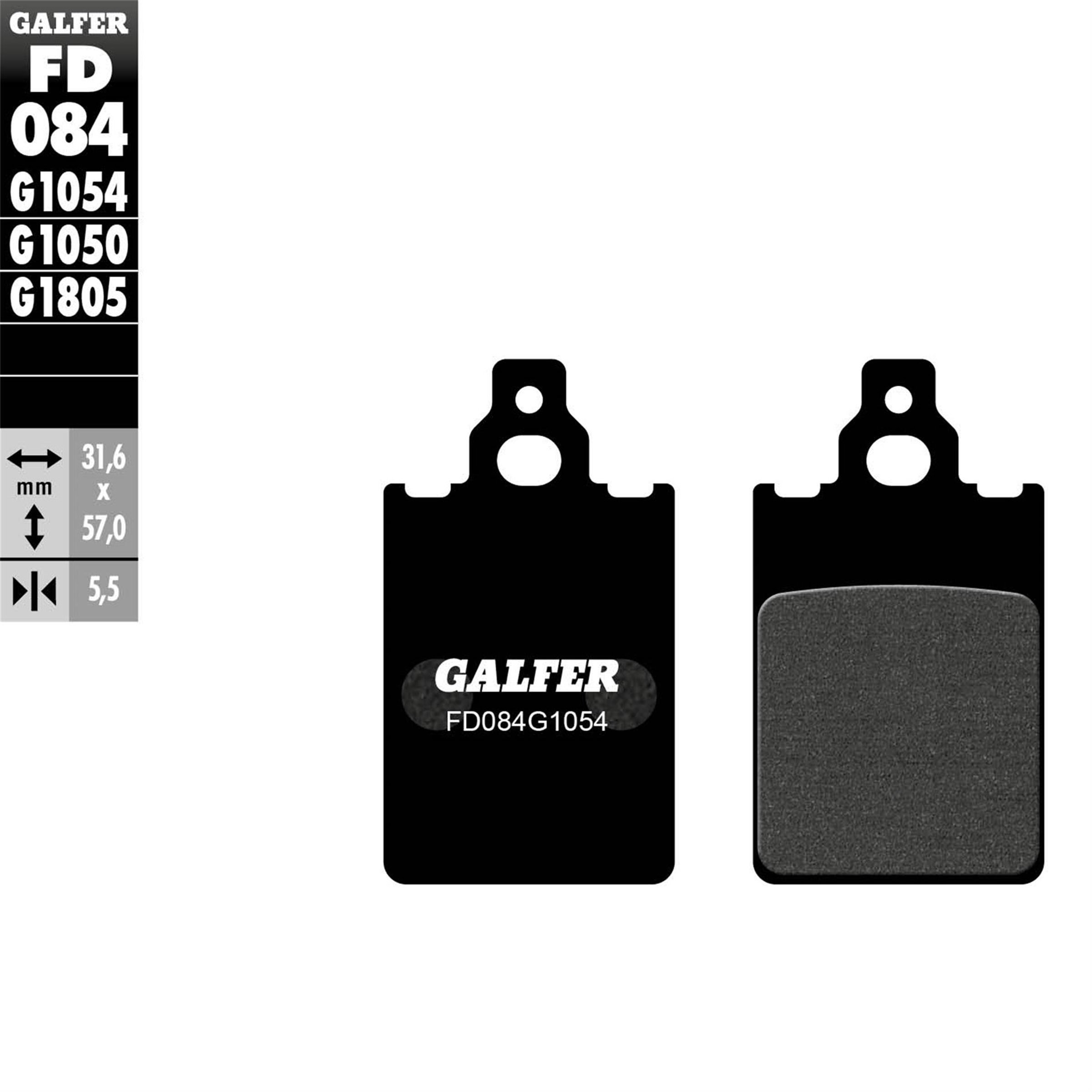 Bremsbeläge GALFER SPORT S12  