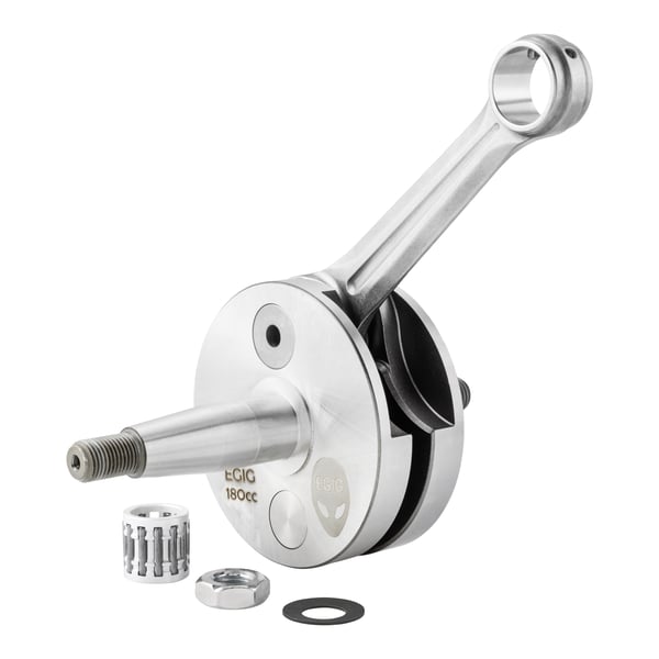 Vollwangenwelle 180 Zylinder EGIG Performance Ø88mm für Vespa 100/PK80-125 S/PK125