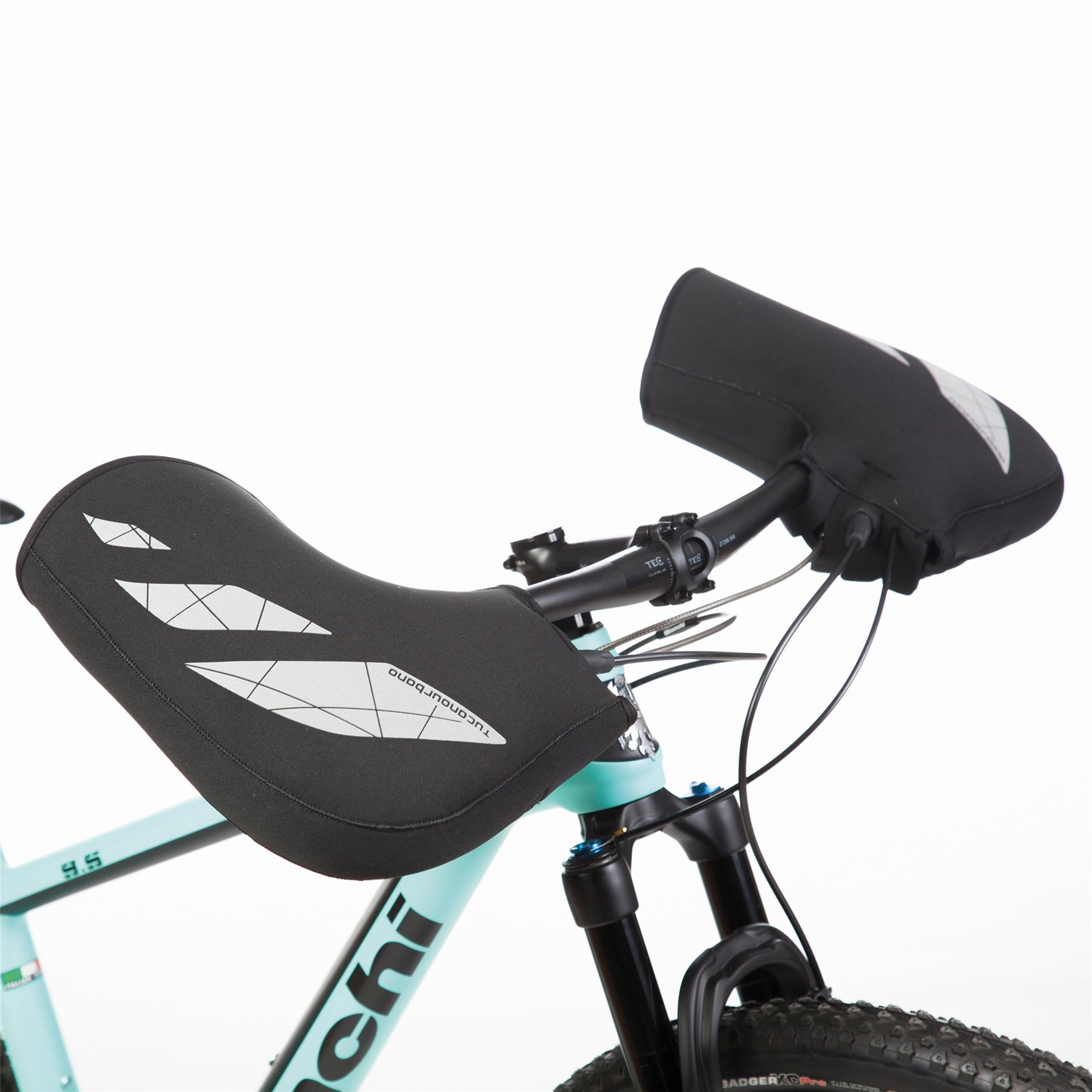 Griff-/Lenkerstulpen TUCANO URBANO für Fahrrad Mountain schwarz 