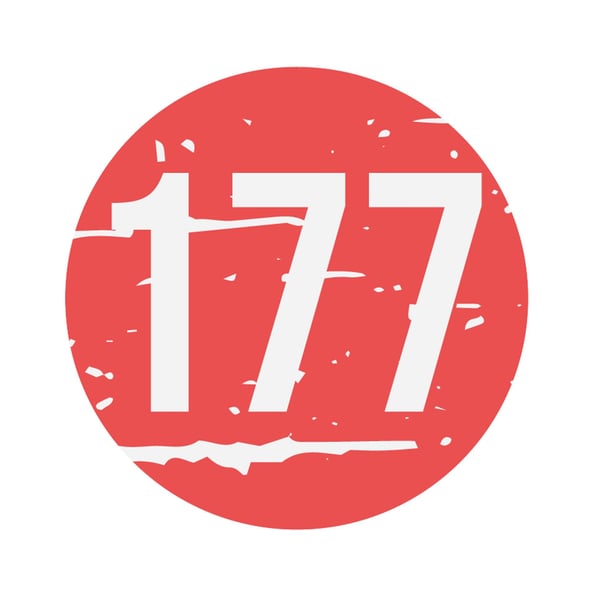Aufkleber mit Motiv Tempo 177 