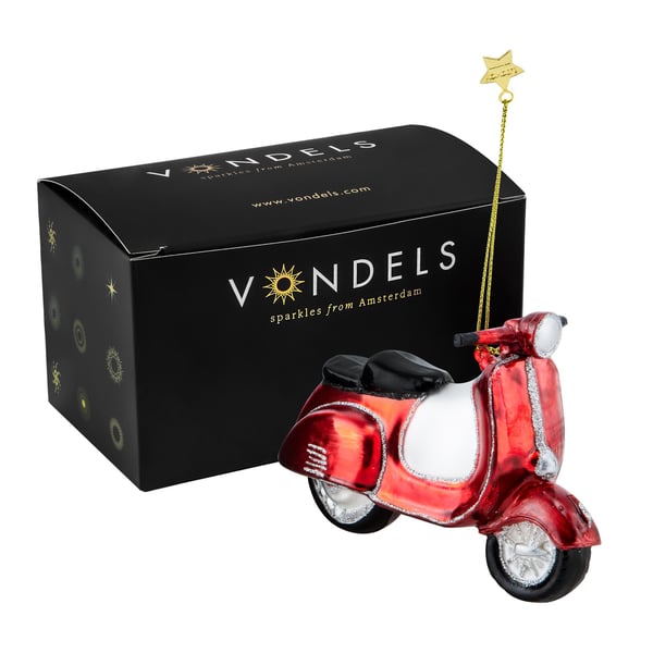 Christbaumschmuck VONDELS mit Motiv 'Roller' 