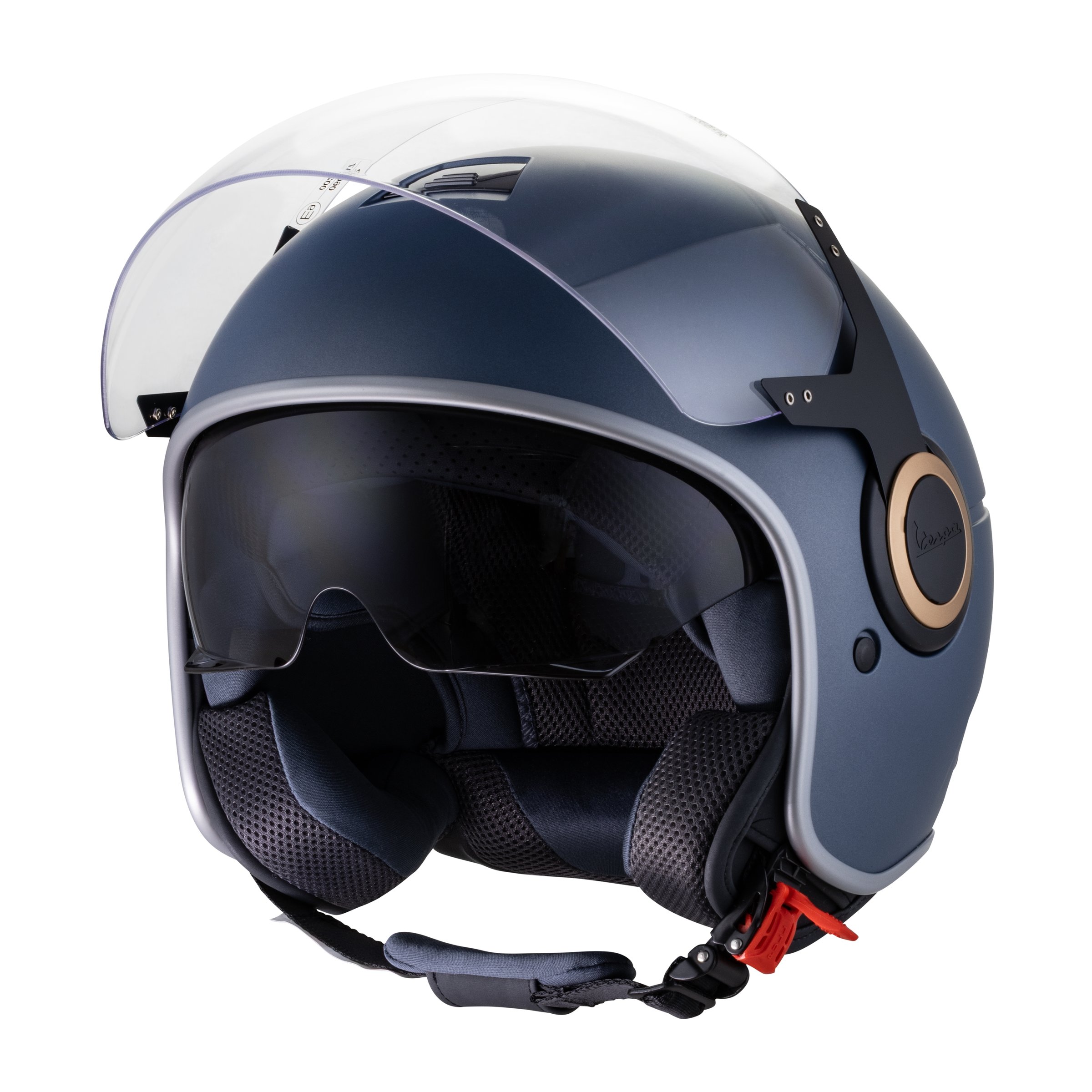 Helm PIAGGIO Vespa Officina 8, blau, Gr. XS, 53-54cm Jethelm
