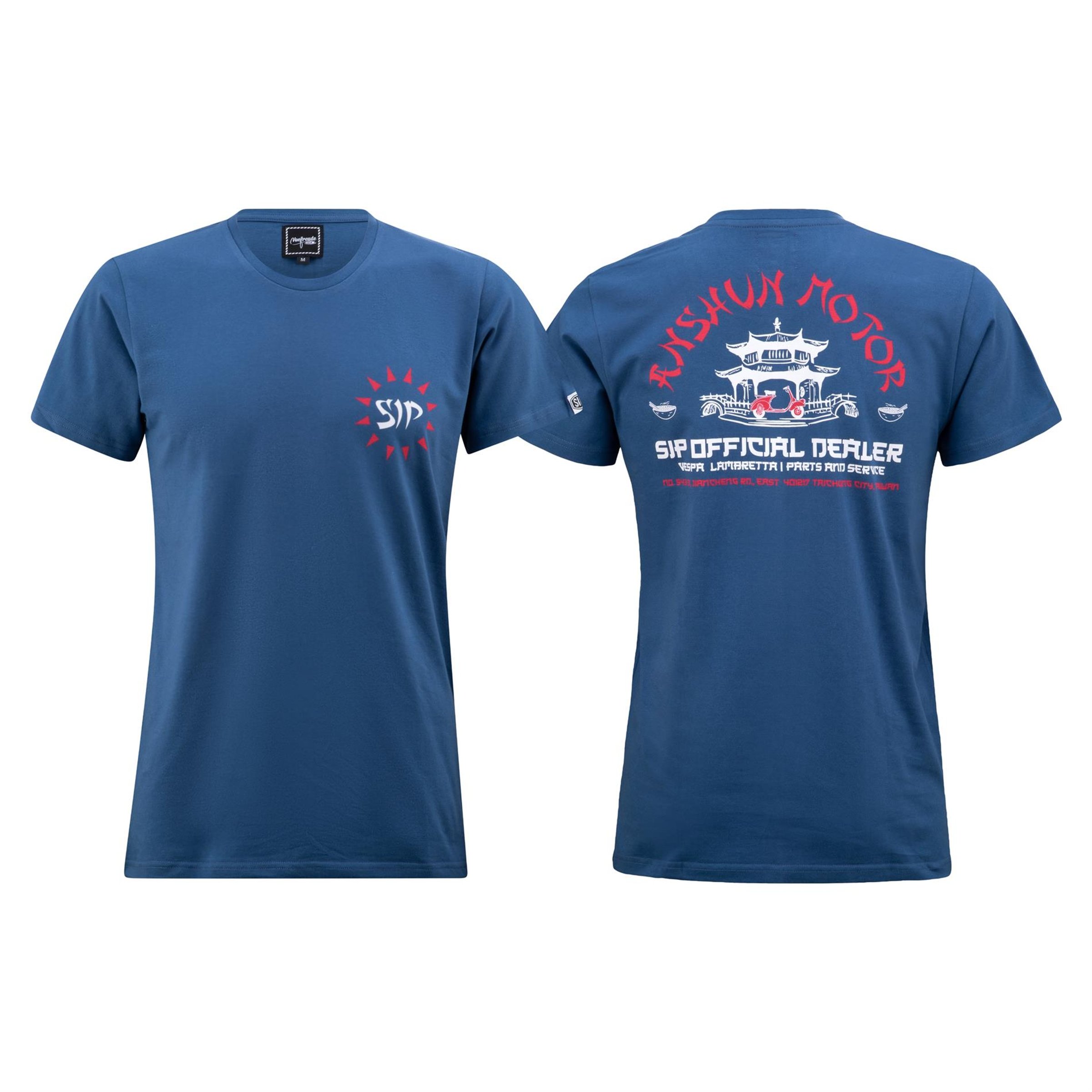 T-Shirt SIP Destination Anshun Motor - Taiwan Größe: XXL für Männer