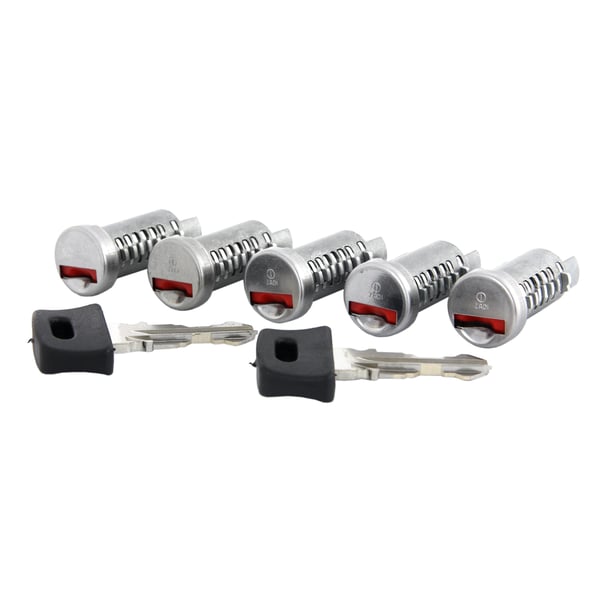 Schließzylinder Set RMS, Zündung/Sitzbank/Gepäckfach/Seitendeckel, 1792925 - SF524-0740 für Vespa PK50-125/S/XL/XL2/Automatica/PX80-200/PE/Lusso/'98/T5/Cosa