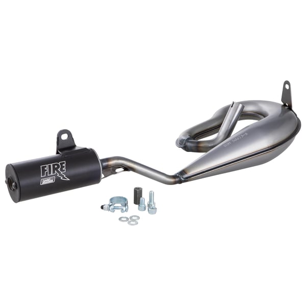 Rennauspuff GIANNELLI Fire für PIAGGIO CIAO/PX/SC/Bravo 50ccm 2T AC 50ccm 2T AC