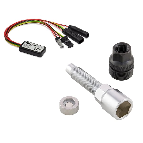 Tuningmodul Set E-Bike VOLspeed V4 mit Kurbelabzieher für E-Bikes/Pedelecs mit Motor BOSCH Active/ Plus / Performance/ CX, -> `21, Gen2/Gen3/Gen4