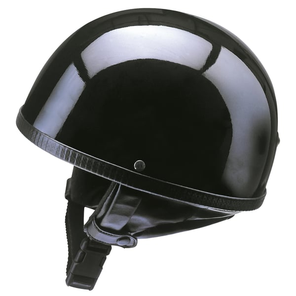 Helm REDBIKE RB 500, schwarz, Gr. L, 59-60cm Halbschale