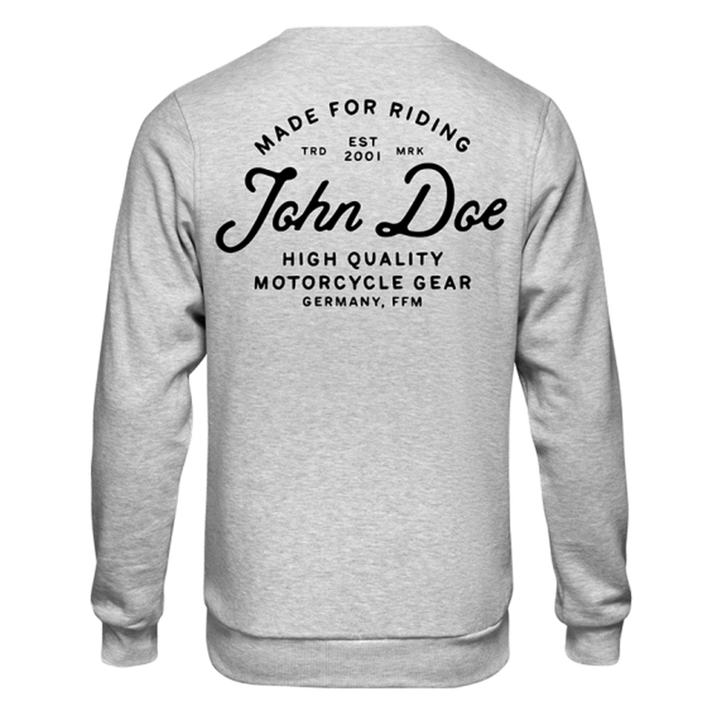Sweatshirt JOHN DOE Lettering Größe: L für Männer