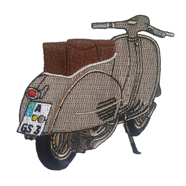 Aufnäher mit Motiv Vespa GS 3 Motorroller 