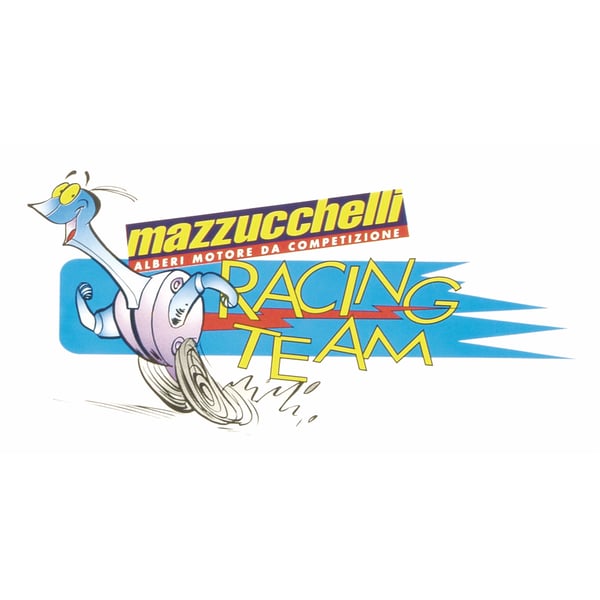 Aufkleber MAZZUCCHELLI mit Motiv 'Racing Team' 