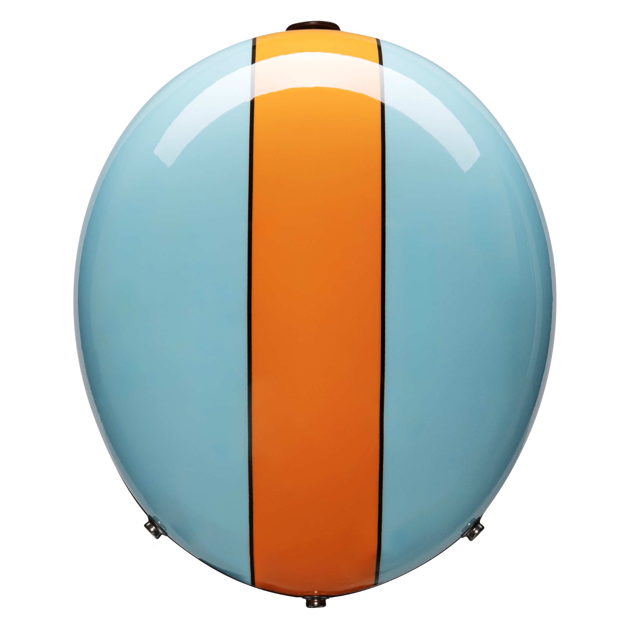 Helm REDBIKE RB 801 GASOLINE, hellblau/orange, Gr. S, 55-56cm Jethelm