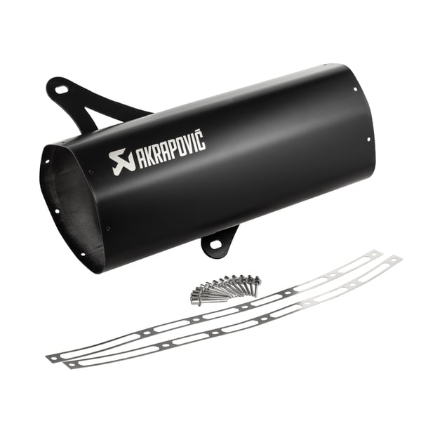 Hülle AKRAPOVIC Reparaturkit Black Edition P-RKS529R350 für Vespa GTS/GTS Super/GTV/GT 60 125-300ccm i.e. 4T LC Euro3/Euro4