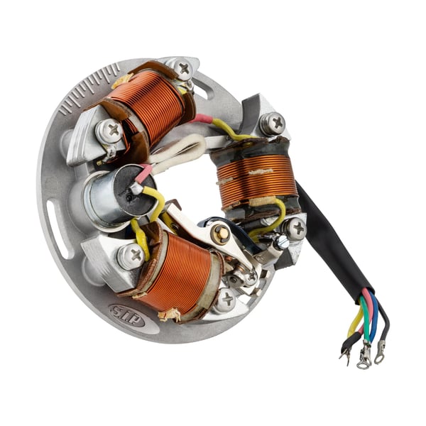 Zündgrundplatte SIP 6V für Vespa 125 VNB6T/GT/GTR/Super/TS/150 VBB2T/GTR/Sprint/V/TS/P125-150X/P150S ohne Batterie, ohne Blinker